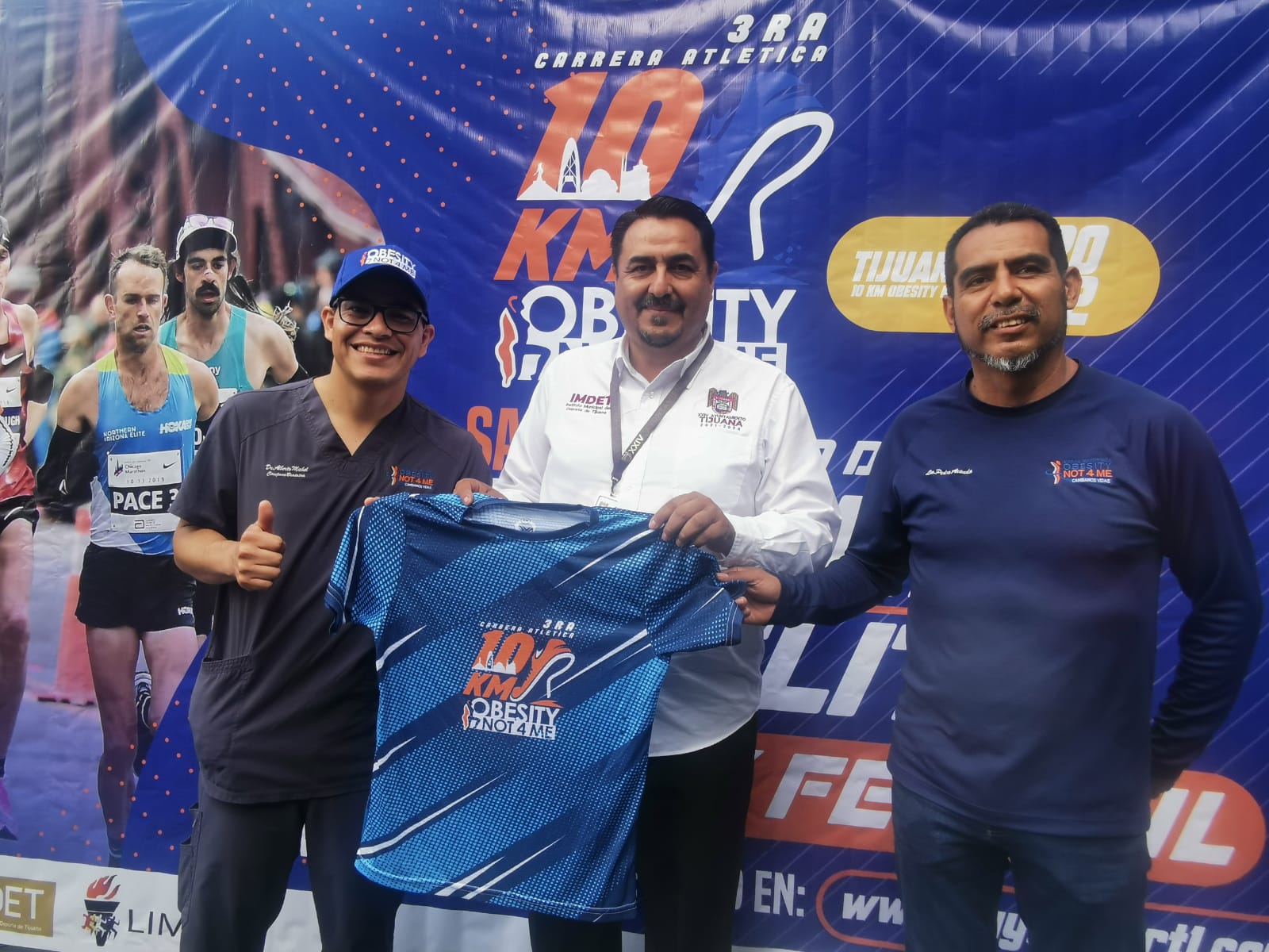 Anuncian tercera carrera Obesity Not 4 me 10k