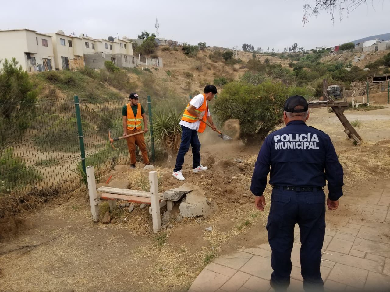 Agentes de la DSPM recuperan seis espacios públicos durante la última semana