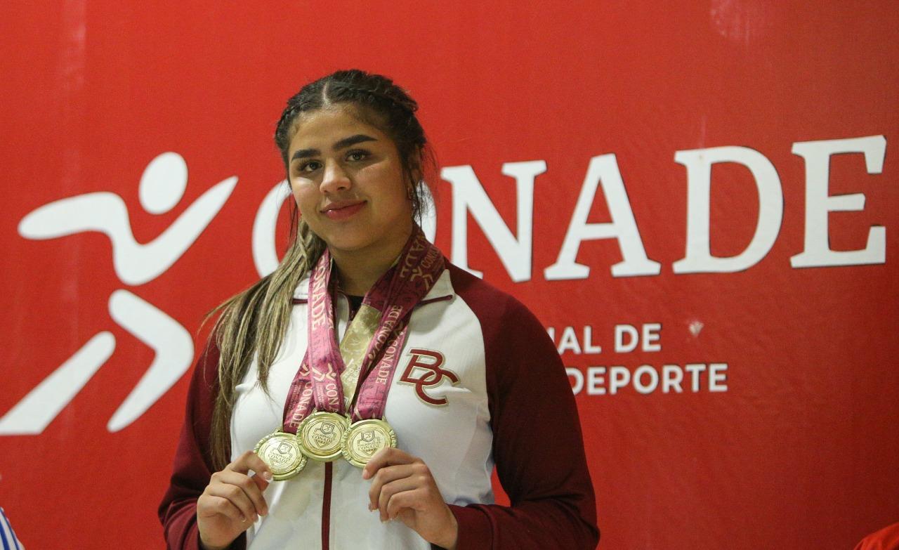 Se despide la rama femenil de levantamiento de pesas con 24 medallas de nacionales CONADE