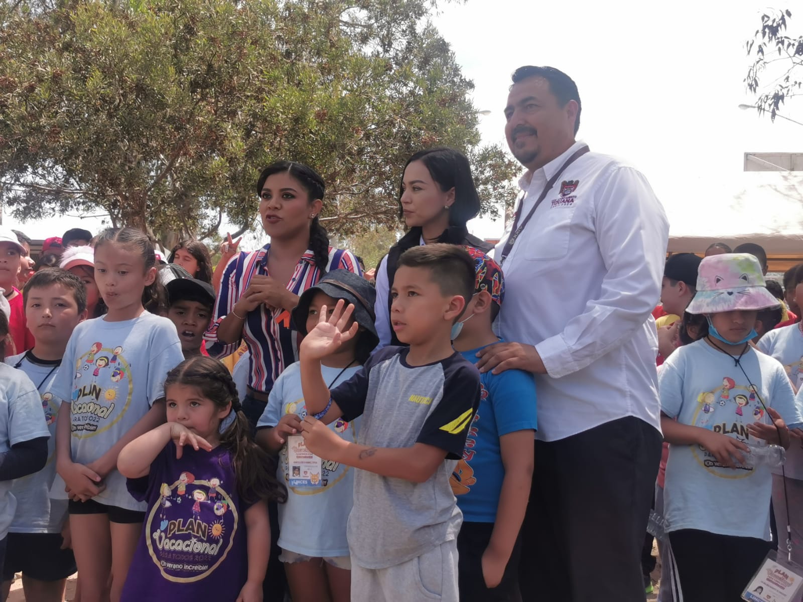 Participa alcaldesa Montserrat Caballero en jornada de reciclaje en plan vacacional para todos 2022