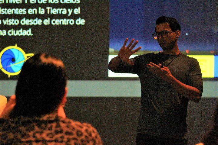 Se realizó con éxito taller “Conquistando el espacio. taller de astrofotografía” en CEART