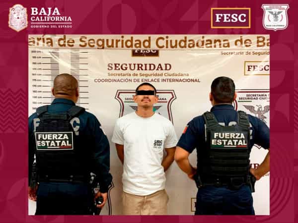 Cumplimenta FESC seis órdenes de aprehensión en tres municipios de BC