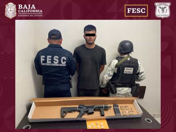 Decomisa FESC armas largas, chalecos tácticos, totoaba y pepino de mar en distintos operativos