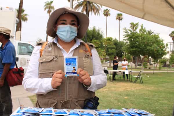 Donará Secretaría de salud 6 mil sobres de suero vida oral para puntos de hidratación en Centro Histórico