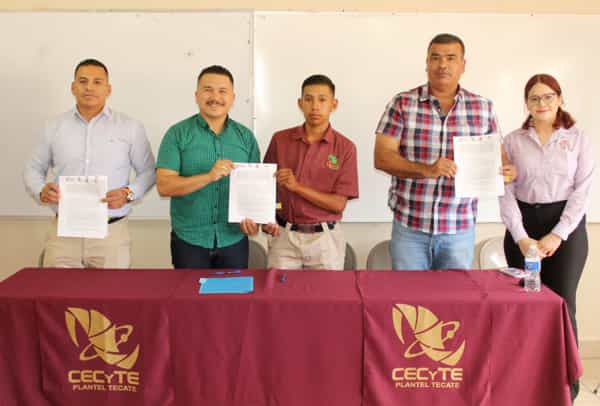 Establece CECyTE BC colaboración con la Cabaña del Abuelo