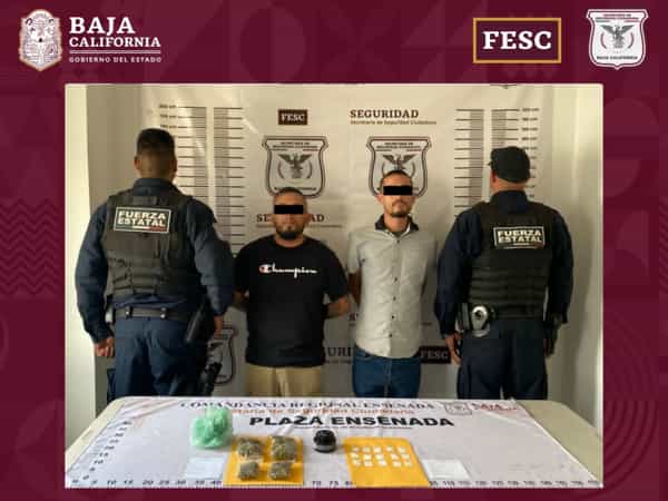 Evitan agentes de FESC venta de droga en calles de Mexicali, Tijuana y Ensenada