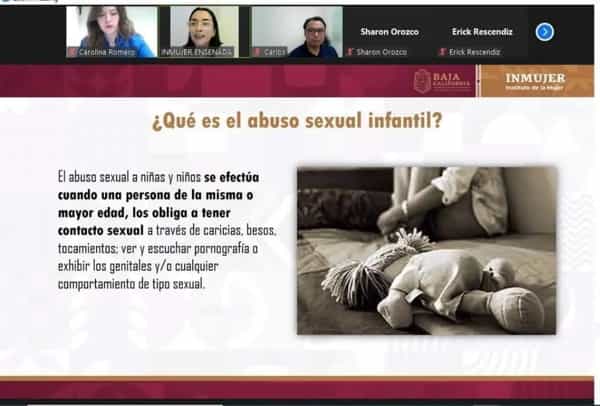 Imparte INMUJER BC pláticas sobre prevención de abuso sexual