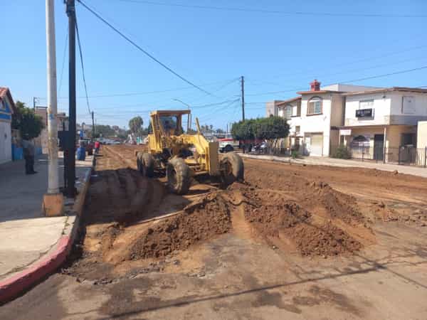 Inicia SIDURT trabajos de rehabilitación vial en avenida Aldama de Ensenada