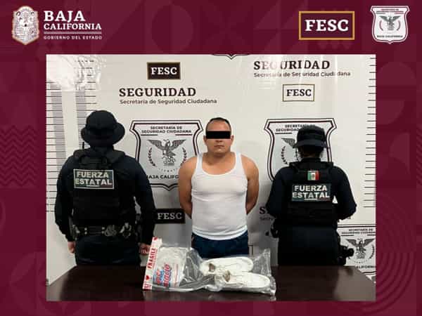 Localizan agentes de la FESC heroína oculta dentro de un par de tenis