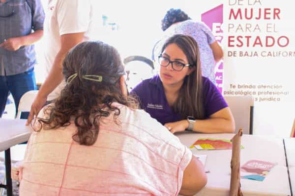 Ofrece INMUJER BC apoyo psicológico y asesoría legal