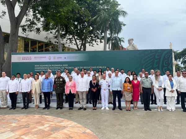 Participa Gilberto Landeros Briseño en asamblea de Secretarios de Seguridad Pública