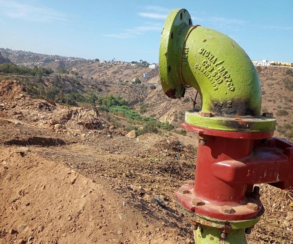 Concluye CESPT reparación del sistema de alejamiento de aguas residuales en el cañón del matadero