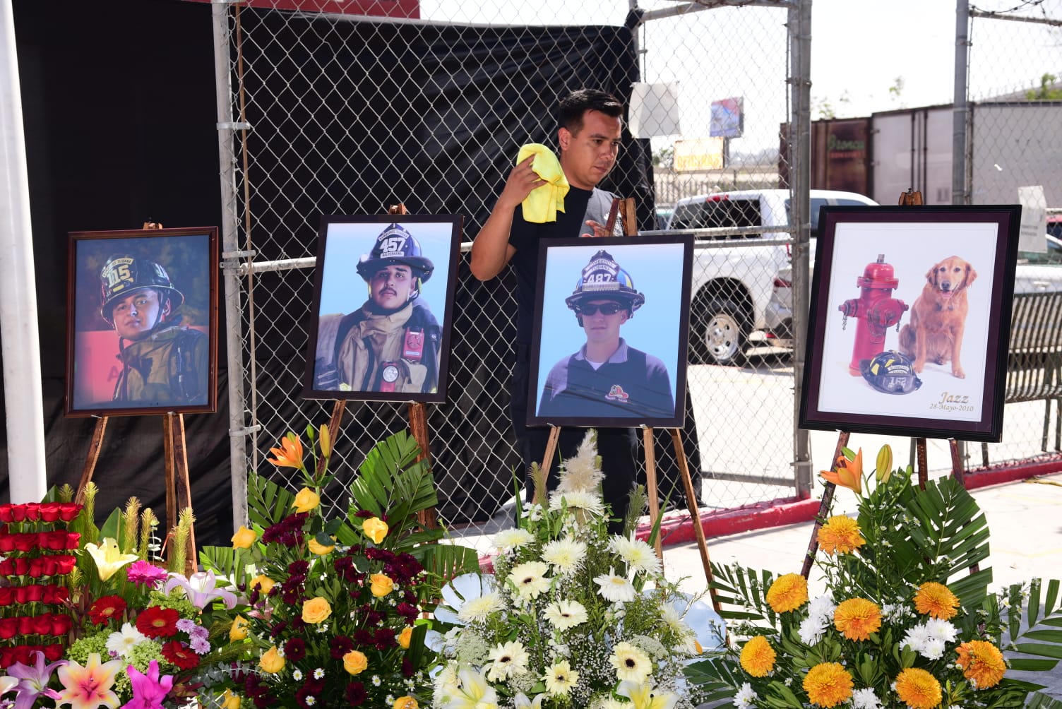 XXIV Ayuntamiento inaugura memorial de bomberos Tijuana