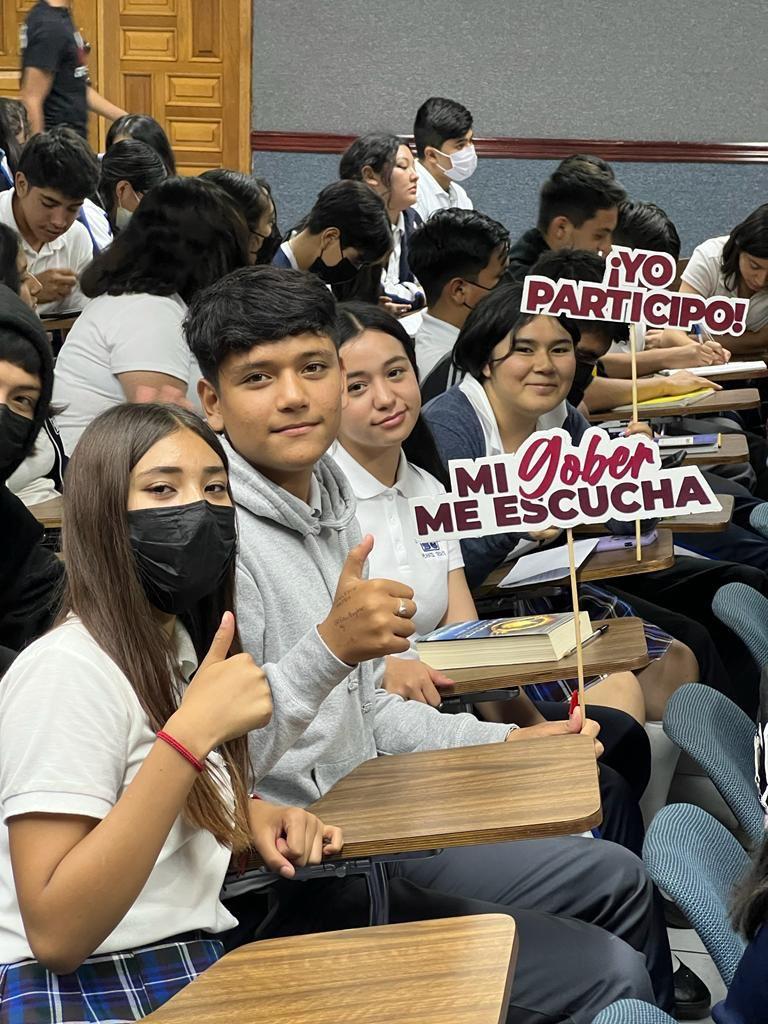 Realiza juventud BC consulta juvenil con estudiantes de COBACH plantel Tecate