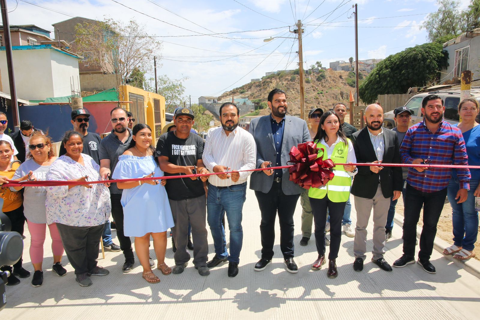 XXIV Ayuntamiento inaugura obra del ramo XXXIII en la delegación Playas de Tijuana