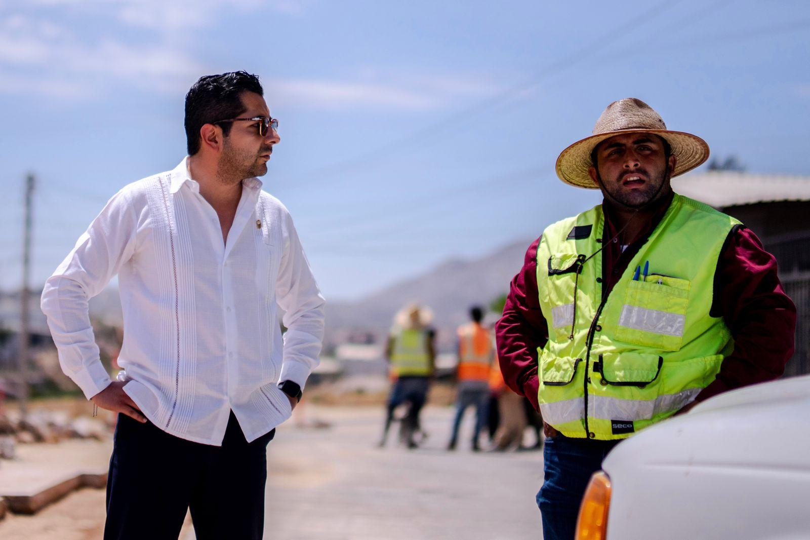 Retoma CESPTE obra de alcantarillado sanitario en colonia Benito Juárez