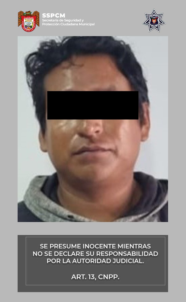 Policía de Tijuana detuvo a sujeto que era buscado por abuso sexual