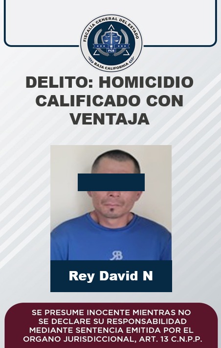 Vinculan a proceso a Rey David “N” como presunto responsable del delito de homicidio