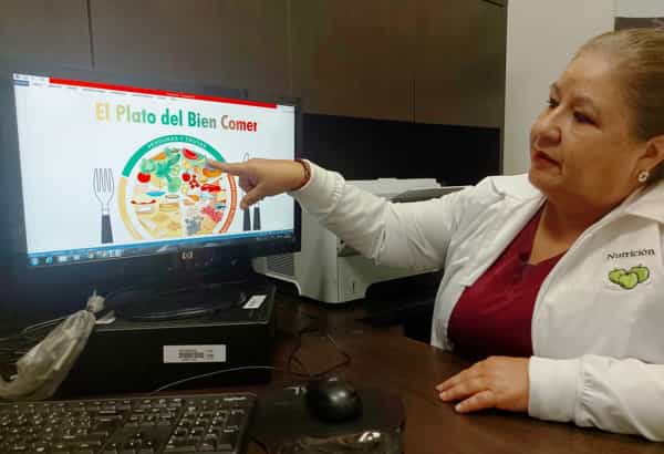 Promueve Hospital General de Mexicali el plato del bien comer