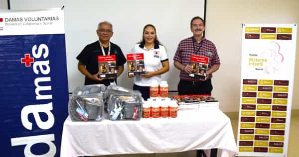 Recibe Hospital Materno Infantil de Mexicali donativo por parte de la Cruz Roja