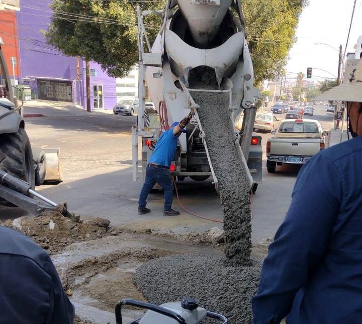 Rezago de baches por parte de la CESPT