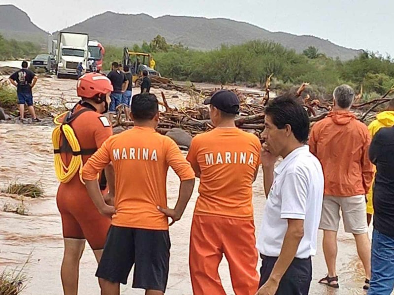 Marina establecerá puente aéreo para llevar ayuda al norte de BCS