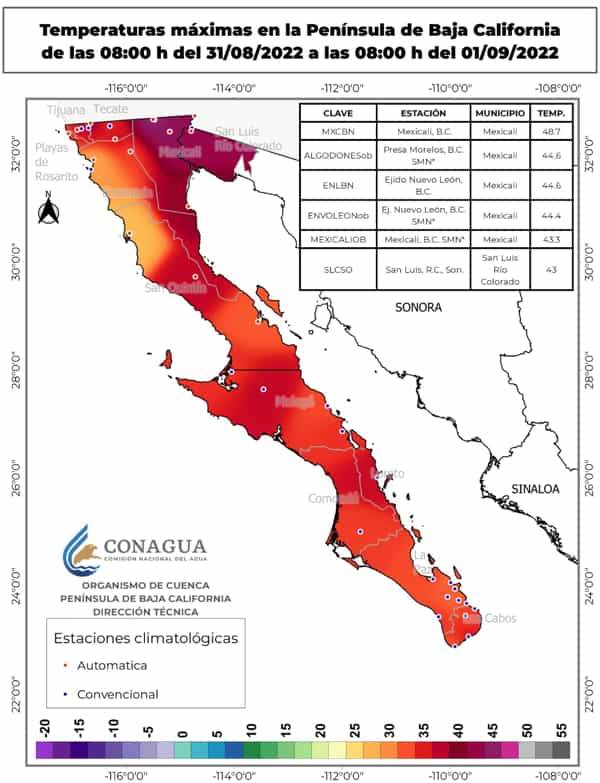 Advierte Protección Civil BC sobre inicio de ola de calor