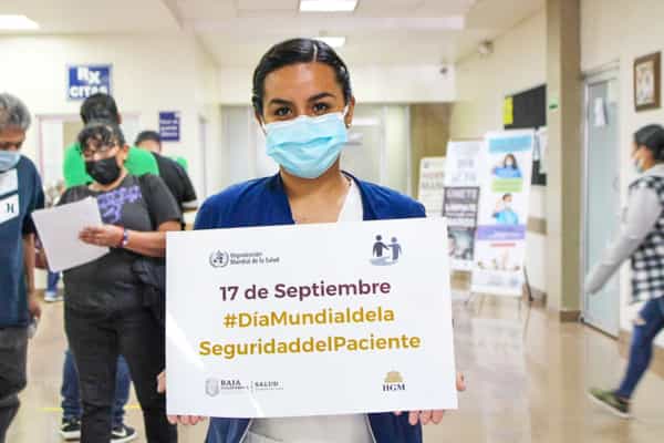 Conmemora Hospital General de Mexicali día mundial de la seguridad del paciente