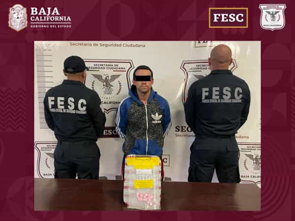 Evitan agentes de FESC venta de droga en los municipios de Mexicali, Tijuana y Ensenada