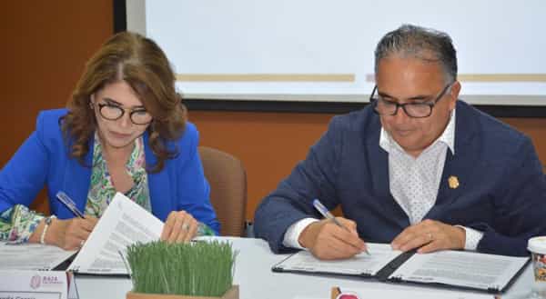 Firman convenio de colaboración DIF Baja California e ISEP