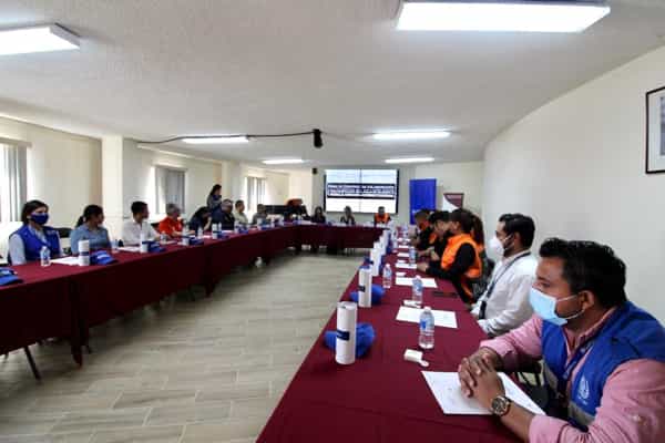 Inauguran SGG y OIM aula inteligente y módulo de atención internacional en beneficio de personas migrantes ante emergencias