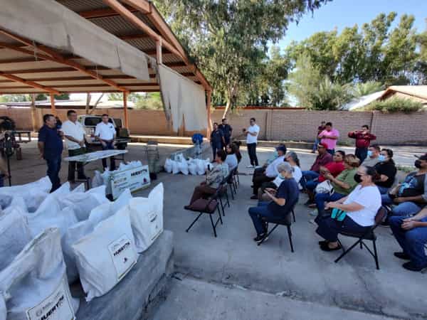 Inicia Secretaría del Campo con entrega de apoyos del programa de Huertos Familiares