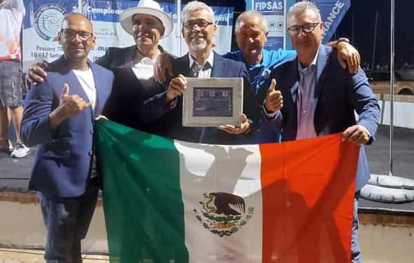 Logra selección bajacaliforniana de Pesca Deportiva tercer lugar en mundial de Italia