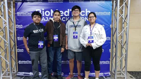 Participan alumnos de Conalep BC en evento Biomedtec Hackaton 2022