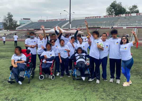 Participan jóvenes con discapacidad en festival deportivo de la inclusión: DIF Baja California