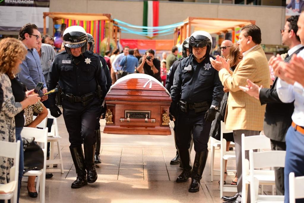 Rinden honras fúnebres a René Treviño Arredondo, alcalde del XI Ayuntamiento de Tijuana