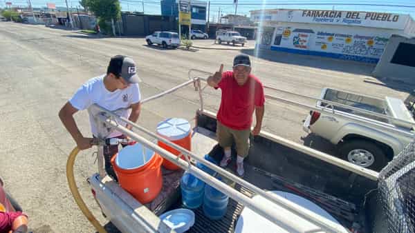 Recibirán colonias Saturno y Villas del Palmar el programa “Agua Bienestar” de la CESPM