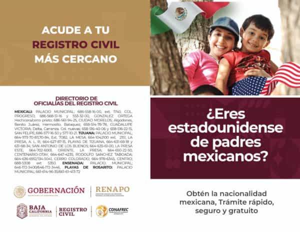 Arranca este lunes campaña “Soy México” para acreditar doble nacionalidad