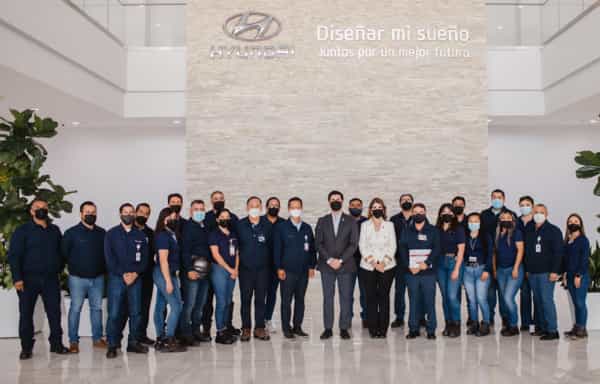 Certifica Secretaría del Trabajo a Hyundai como Empresa Segura