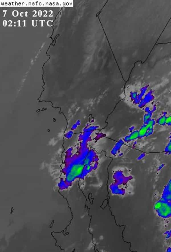 Continúa Probabilidad de lluvia las próximas horas: Protección Civil