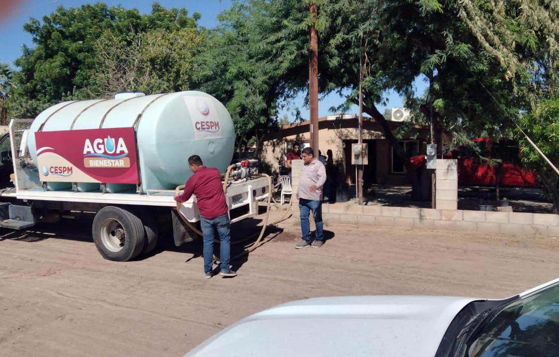 Lleva CESPM agua purificada a comunidades del Valle de Mexicali