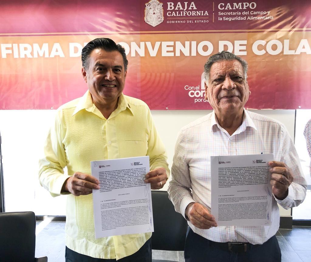 Firma Secretaría del Campo convenio de colaboración para transferencia de tecnología