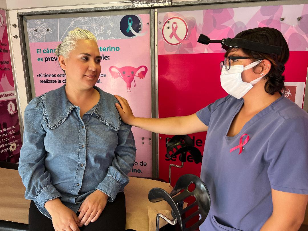 Lanza Canaco Ensenada campaña de detección oportuna de cáncer de mama