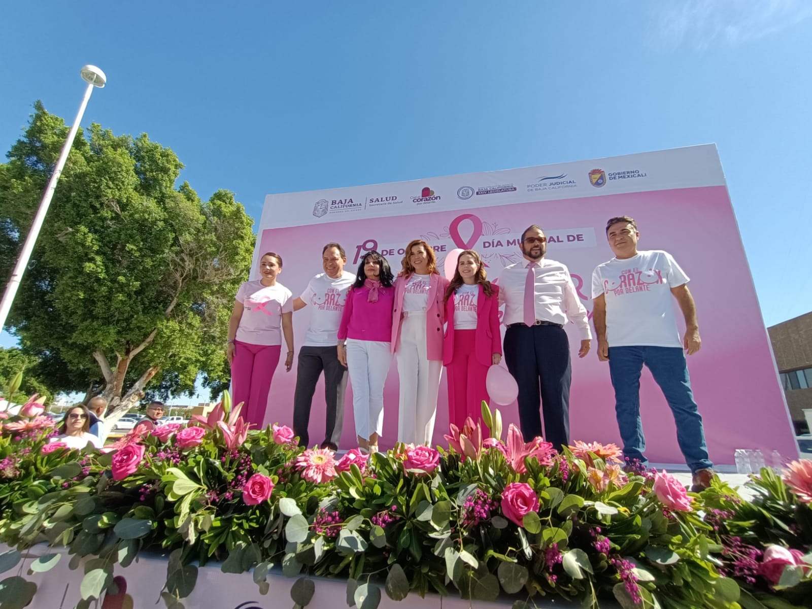 Conmemoran el día mundial de la lucha contra el cáncer de mama