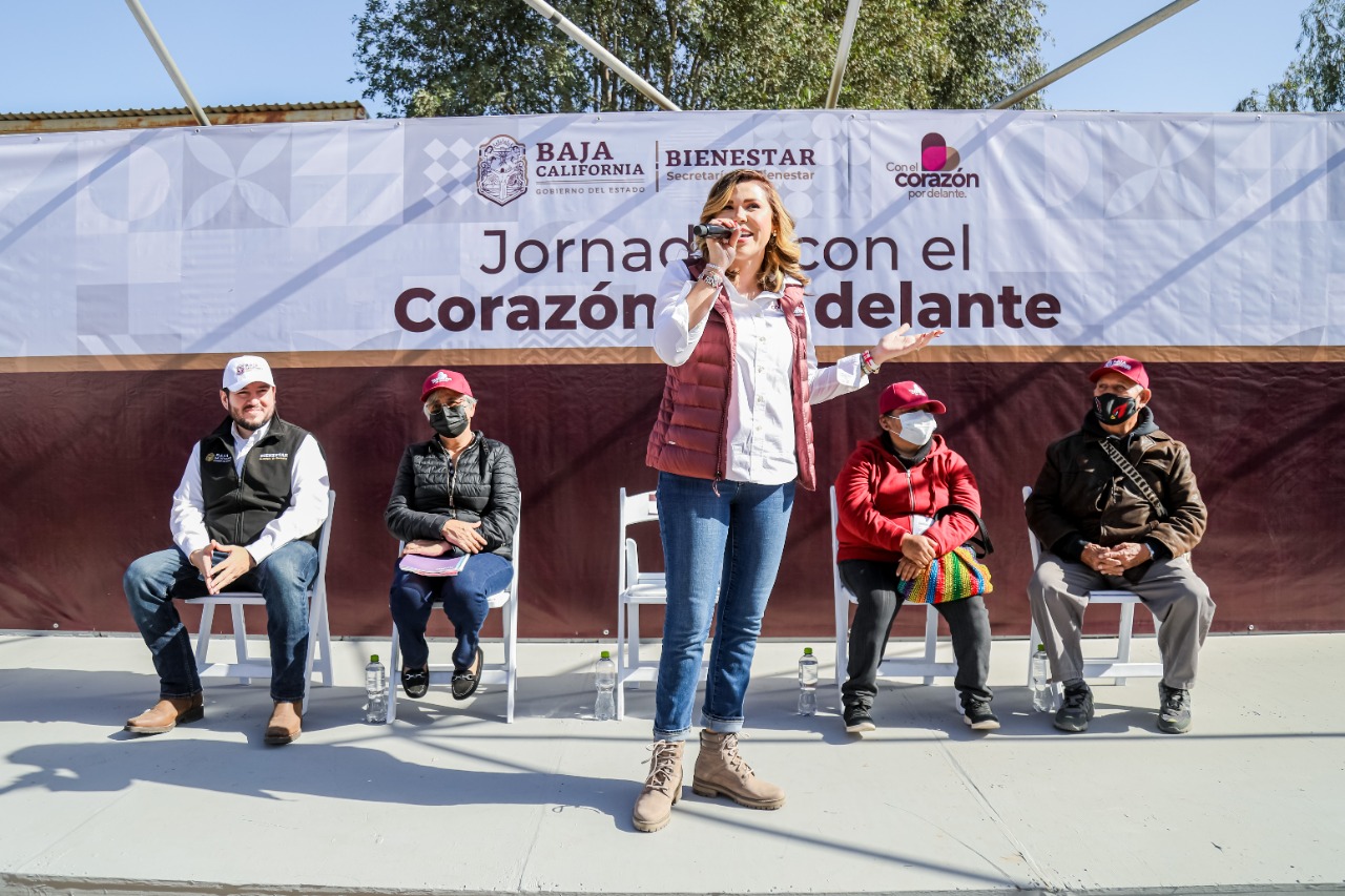 Amplía gobierno de Marina del Pilar atención social en las comunidades bajacalifornianas