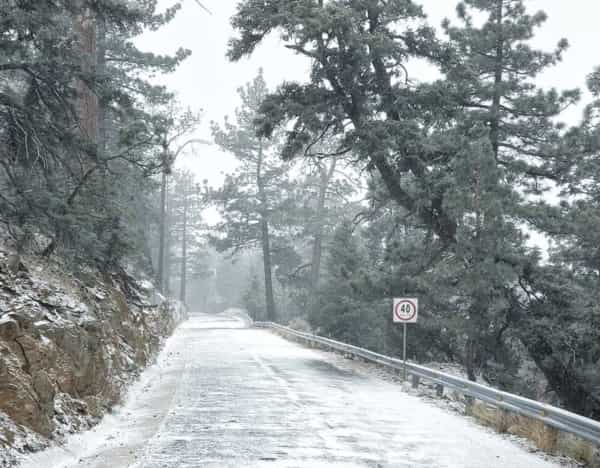 CAE primera nevada de la temporada invernal 2022-2023 y continúa frente frío: CEPC