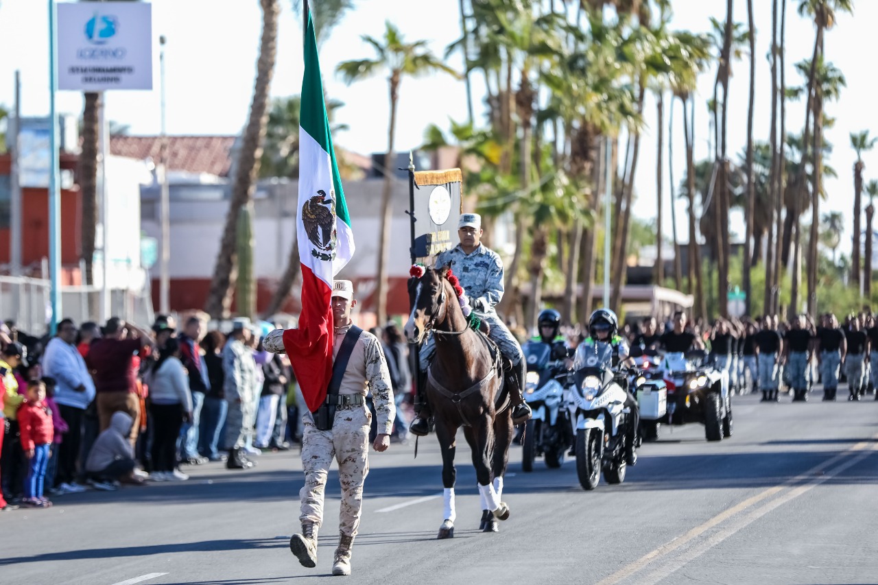 Conmemora Gobierno de Marina del Pilar 112 aniversario del inicio de la Revolución Mexicana