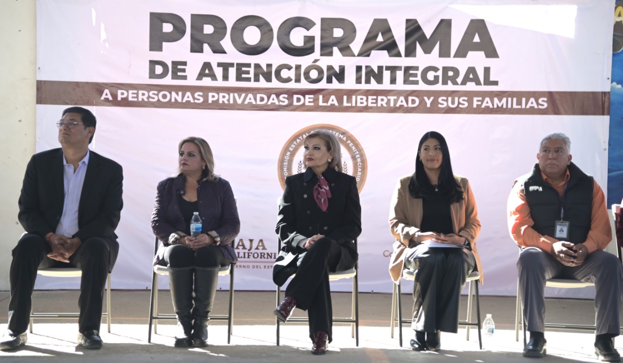 Inaugura CESISPE programa de atención integral en centro penitenciario de Mexicali