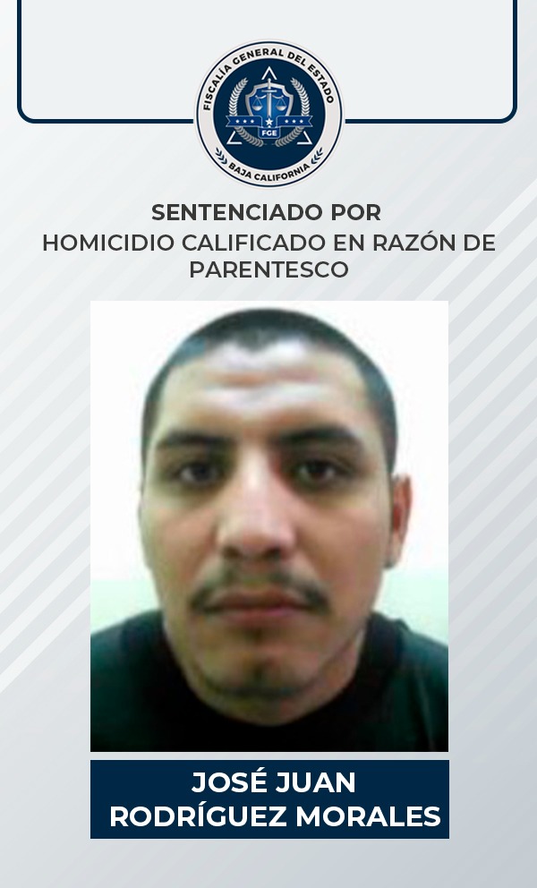 27 años de prisión para responsable del delito de homicidio calificado en razón de parentesco