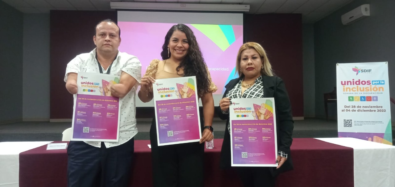 Presenta SDIF semana de la discapacidad